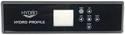 DISPLAY GLASS FOR HYDRO PROFILE