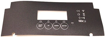 FACE PLATE DECAL FOR VIZI WASH LED 108