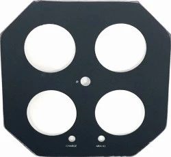 GLASS COVER FOR ELEMENT H6 PAK CHR