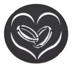HEART METAL GOBO FOR IKON PROFILE PLUS