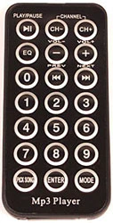 REMOTE FOR ELS15 BT, ELSPA 10