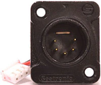 SOI 5PIN MALE XLR SOCKET FOR 7PZ IP