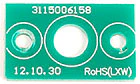 SOI ANTENNA PCB FOR WIFLY NE1, VIZI CMY