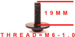 SOI M6 SCREW FOR ENTOUR CYCLONE