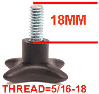 /*/*USE Z-131018 5/16-18 BRACKET KNOB FO